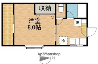 タウニーホワイトベル【2階】の間取り