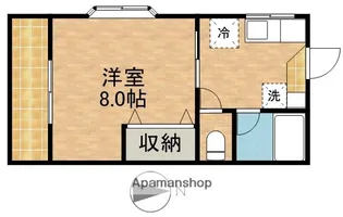 タウニーホワイトベル【1階】の間取り