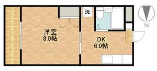 ステラハウス【1階】の間取り