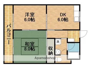 ローヤル石津Ⅱ【2階】の間取り