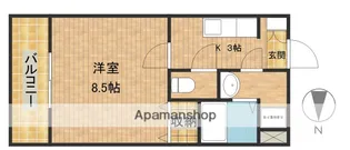 ヴェルデ和合【4階】の間取り