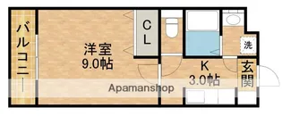 CHERISH【4階】の間取り