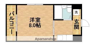 ウイング高丘Ⅴ【203号室】の間取り