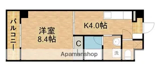 ザ・シオン【4階】の間取り