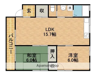 LEO【2階】の間取り