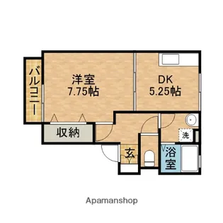 静岡県焼津市塩津【アパート】の間取り