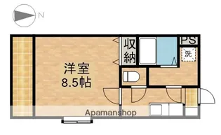 マンションカズⅡ【2階】の間取り
