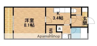 あっとほーむ【4階】の間取り