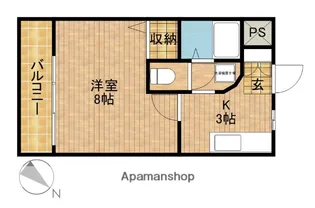 T−SQUARE【2階】の間取り