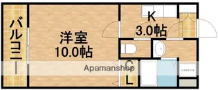 たちばな弐番館【1階】の間取り