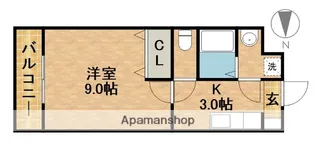イデアル佐藤【1階】の間取り