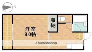 ドミールヨシダ【2階】の間取り