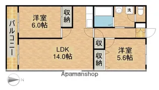 BLステージ壱番館【2階】の間取り