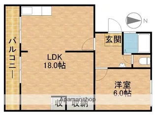 ヴィータ・コリーナ【3階】の間取り