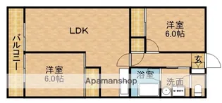 サンハイム和田【2階】の間取り