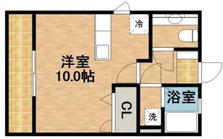 メゾンエスポワール【1階】の間取り
