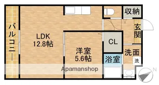ラパノス【1階】の間取り
