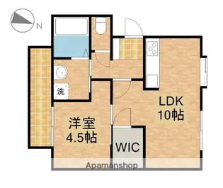 CECILIA【2階】の間取り
