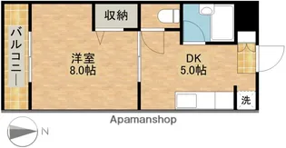 エルドラード【3階】の間取り