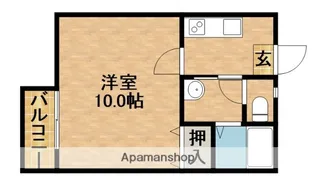 サンステージ【101号室】の間取り