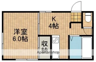 ジュネスハイム【2階】の間取り