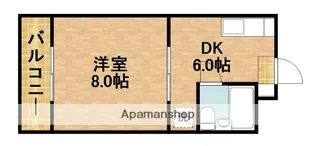 マンションルビナス【3階】の間取り