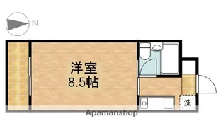 富士見ハイツ【1階】の間取り