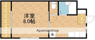 クレイドル【2階】の間取り