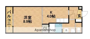 エクシード田町【11階】の間取り