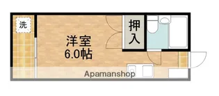 グランフォルム高丘【411号室】の間取り