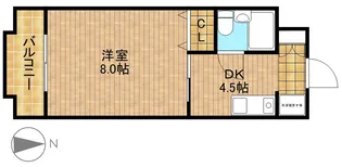 メゾン池の沢【3階】の間取り