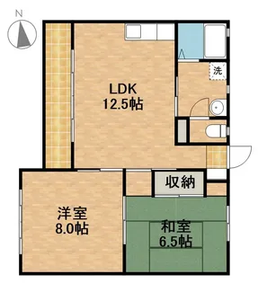 グランツチェリー【202号室】の間取り