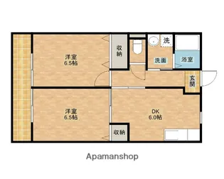 さくら【201号室】の間取り