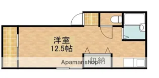 サンライズ弥栄【2階】の間取り