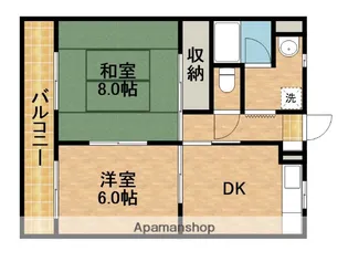 リュミエール【2階】の間取り
