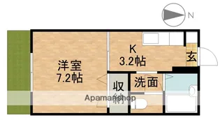サナルフローラ【1階】の間取り