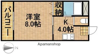 エスポワールⅠ【1階】の間取り