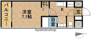 IS常盤【4階】の間取り