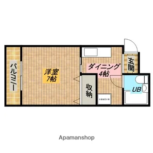 ココスⅡ【1階】の間取り