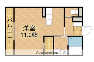 サンエイト【1階】の間取り