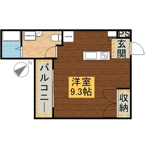ARCO15【403号室】の間取り