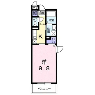 シーガル仁【2階】の間取り
