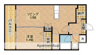 グランシャトーⅡ【1階】の間取り