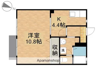 メイプルハウスA【1階】の間取り