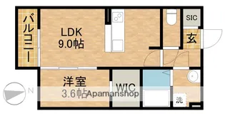パルフェ【2階】の間取り