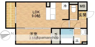 ピーノ・グランデ【1階】の間取り