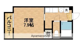 エステートムツミ【1階】の間取り