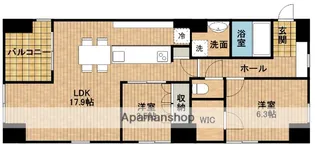 アートフォルム元城【3階】の間取り