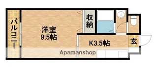 SエステートⅡ【303号室】の間取り