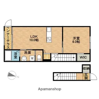 グランドゥール【2階】の間取り